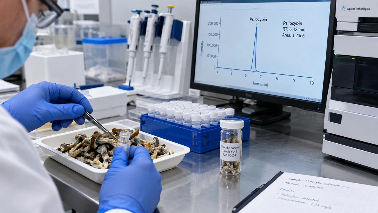The neuroscience of psilocybin and Ottawa Shrooms lab testing standards