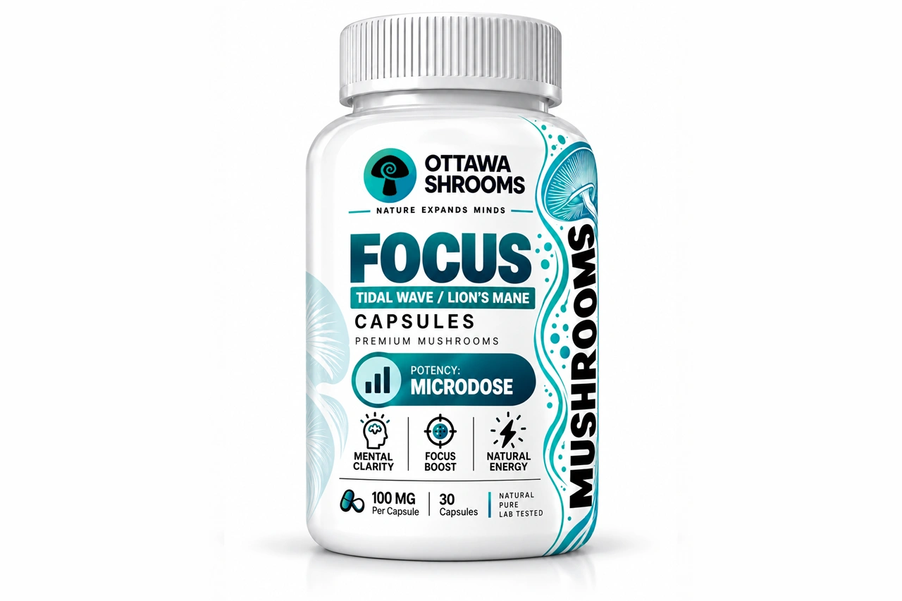 Focus Capsules (Tidal Wave / Lion's Mane) – Buy Lab-Tested Magic Mushrooms in Ottawa