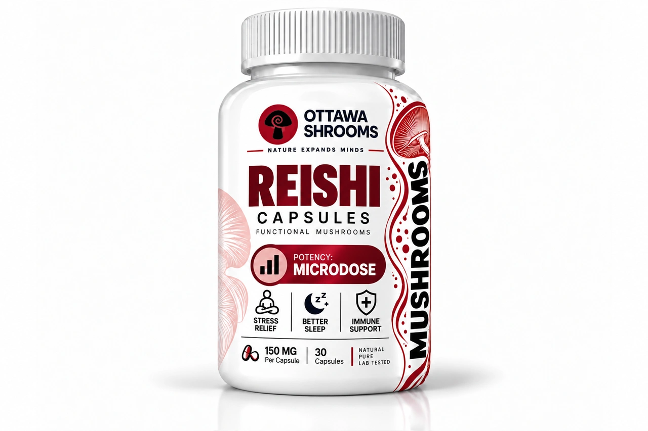 Reishi Capsules – Buy Lab-Tested Magic Mushrooms in Ottawa