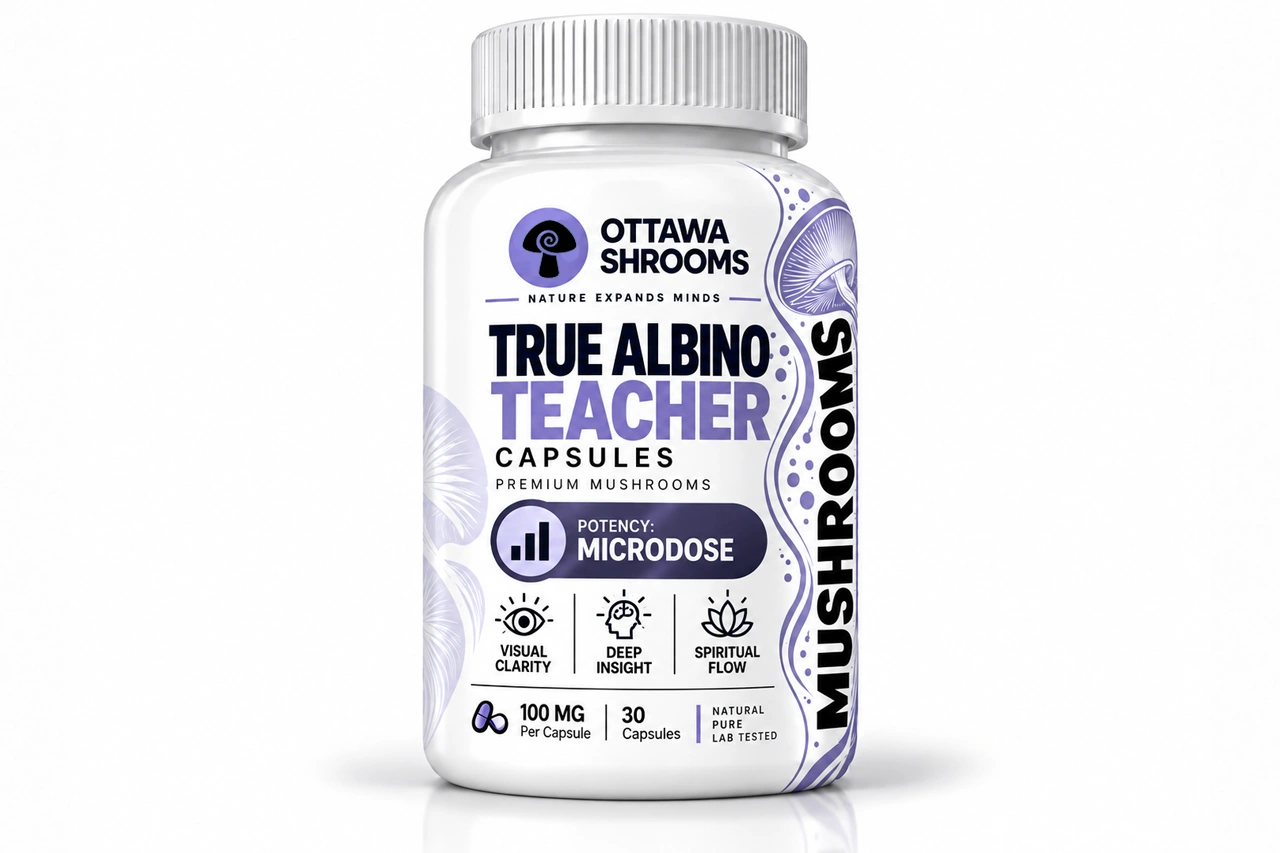 True Albino Teacher Capsules – Buy Lab-Tested Magic Mushrooms in Ottawa