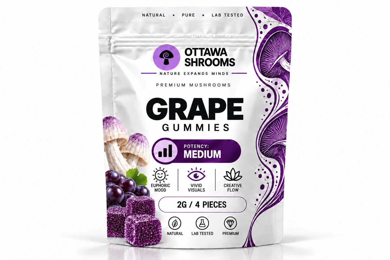 Ottawashrooms Gummies (Grape) – Buy Lab-Tested Magic Mushrooms in Ottawa