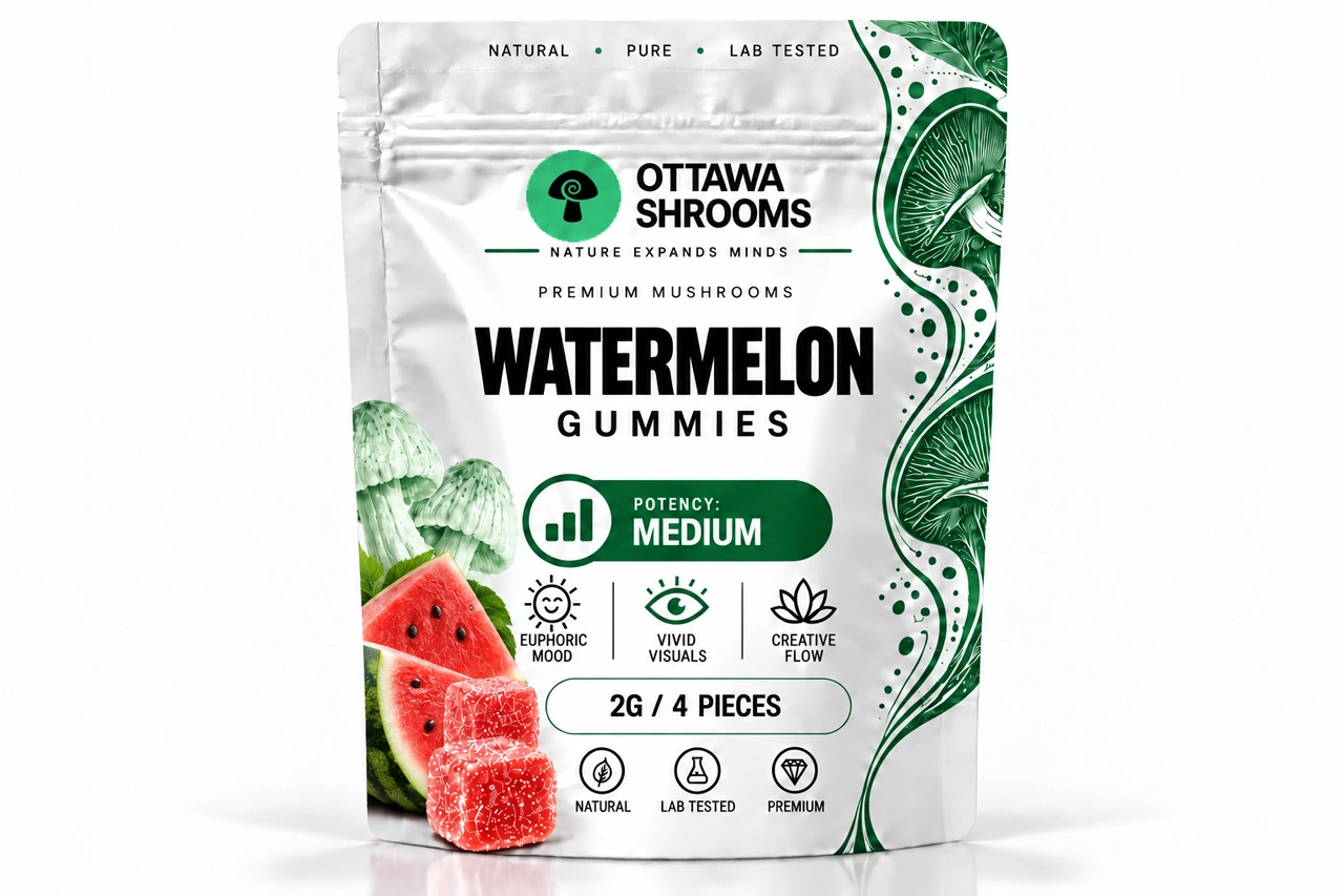 Ottawashrooms Gummies (Watermelon) – Buy Lab-Tested Magic Mushrooms in Ottawa