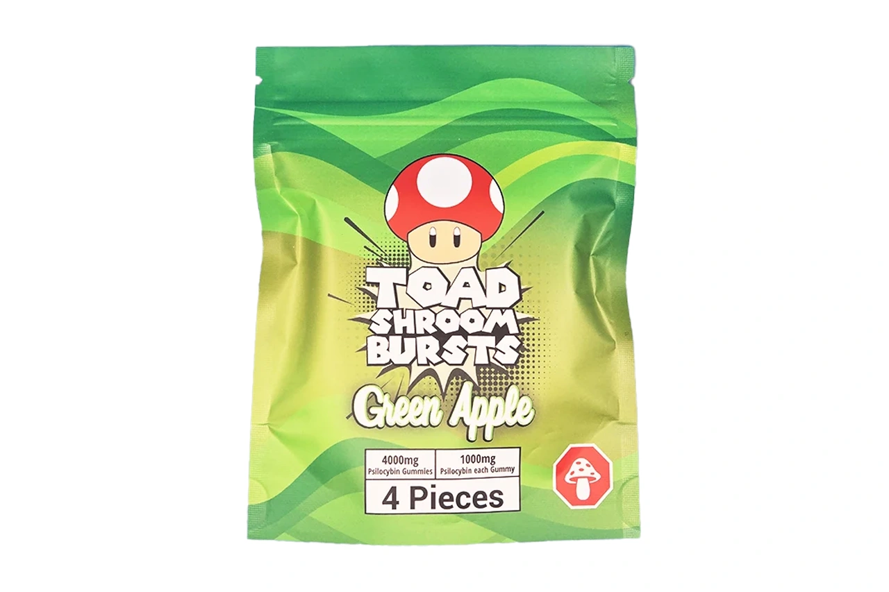 TOAD 4g Gummies Green Apple – Buy Lab-Tested Magic Mushrooms in Ottawa